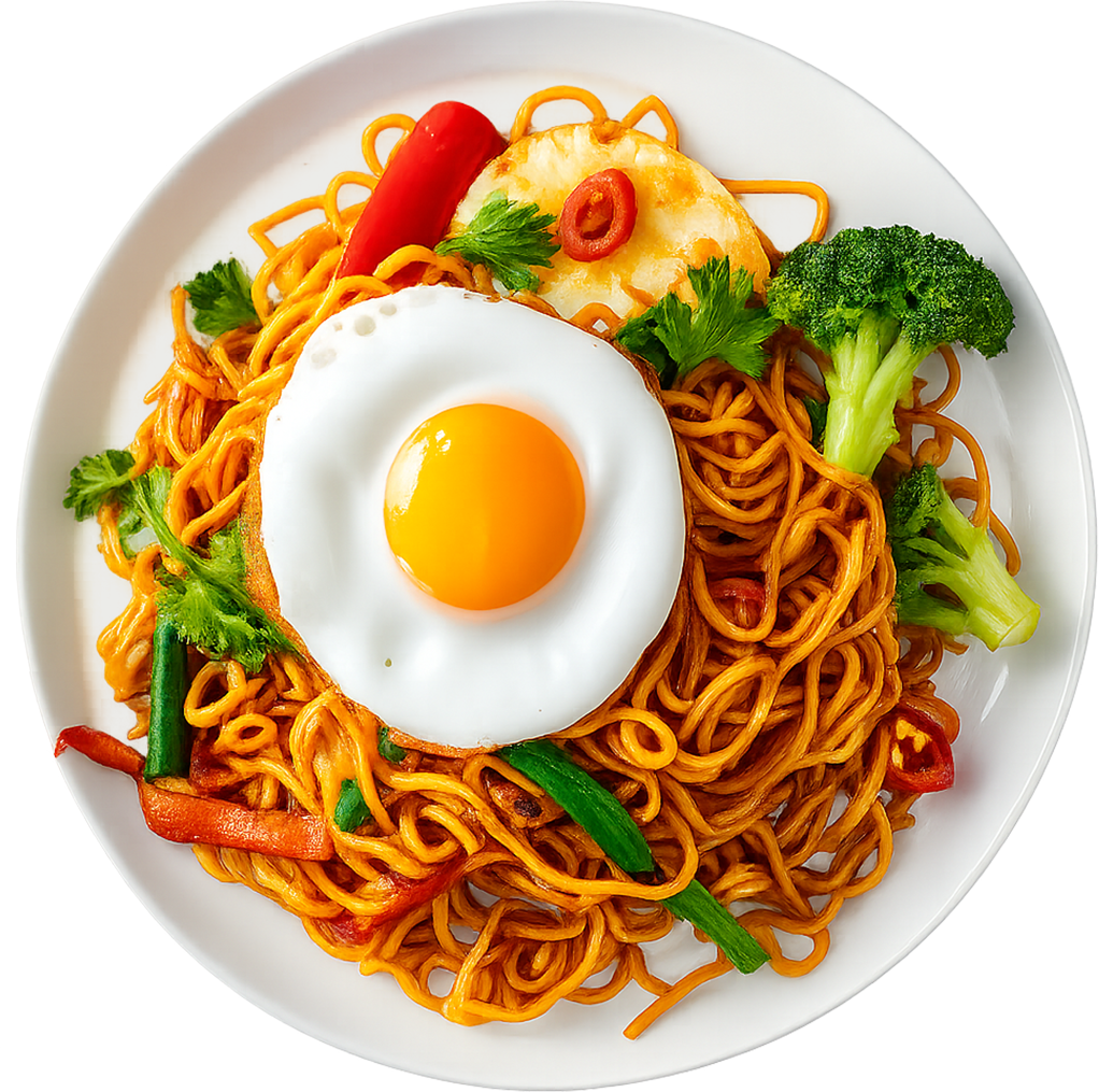  Egg Fried Noodles